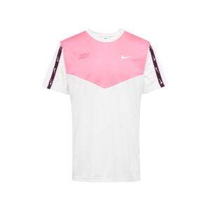 Nike Sportswear Tričko 'Repeat'  svetloružová / čierna / biela