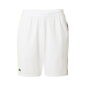 Lacoste Sport Športové nohavice  žltá / zelená / burgundská / biela