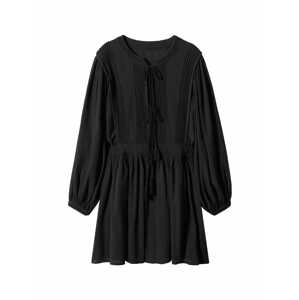MANGO Košeľové šaty 'Roman'  čierna