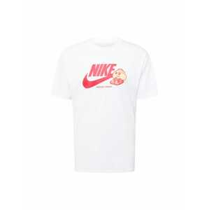 Nike Sportswear Tričko  pastelovo oranžová / grenadínová / biela