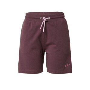 CMP Outdoorové nohavice  fialová / baklažánová