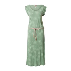 Ragwear Letné šaty  zelená / pastelovo zelená