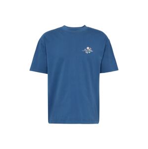 Abercrombie & Fitch Tričko  modrá / pastelovo modrá / svetložltá / ružová