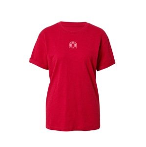 Maloja Funkčné tričko 'Backenstein'  ružová / červená / biela