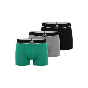 ADIDAS SPORTSWEAR Športové nohavičky  sivá / zelená / čierna / biela