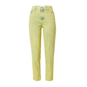 Calvin Klein Jeans Džínsy  námornícka modrá / citrónová žltá