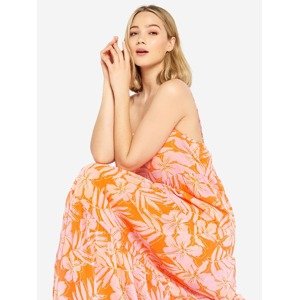 LolaLiza Letné šaty  koralová / pastelovo oranžová