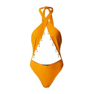 Nasty Gal Jednodielne plavky  oranžová