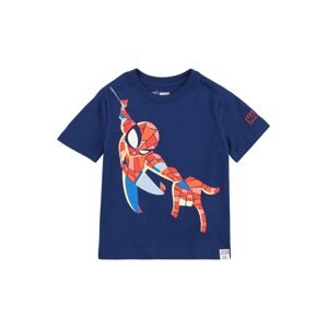 GAP Tričko 'SUPERHERO'  ultramarínová / svetlooranžová / svetločervená / biela