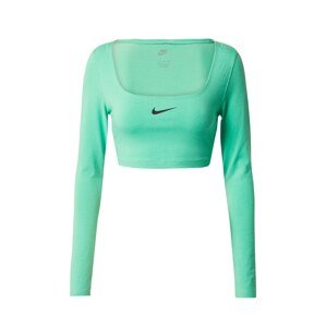 Nike Sportswear Tričko  zelená / čierna