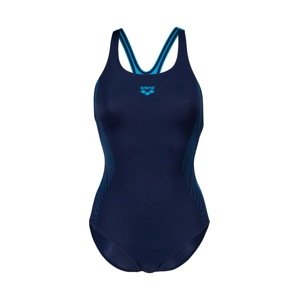 ARENA Športové jednodielne plavky 'SWIM PRO BACK GRAPHIC'  modrá / neónovo modrá