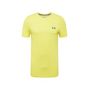 UNDER ARMOUR Funkčné tričko  žltá / sivá