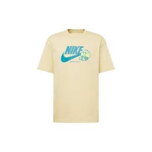 Nike Sportswear Tričko  modrozelená / svetložltá
