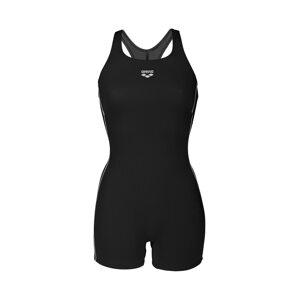 ARENA Športové jednodielne plavky 'FINDING'  čierna / biela