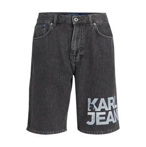 Karl Lagerfeld Džínsy  modrá / sivá