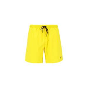 ALPHA INDUSTRIES Plavecké šortky  žltá