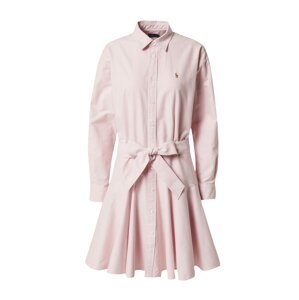 Polo Ralph Lauren Košeľové šaty  ružová