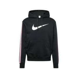 Nike Sportswear Mikina 'Repeat'  svetloružová / čierna / biela