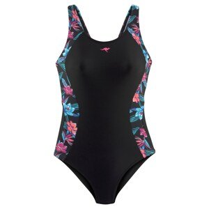 KangaROOS Športové jednodielne plavky  svetlomodrá / ružová / čierna
