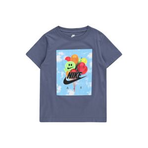 Nike Sportswear Tričko  modrosivá / zmiešané farby