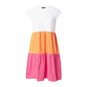 MORE & MORE Letné šaty  oranžová / fuksia / biela