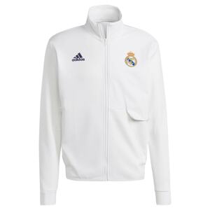 ADIDAS SPORTSWEAR Športová mikina so zipsom 'Real Madrid Anthem'  žltá / čierna / biela