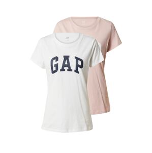 Gap Tall Tričko  námornícka modrá / ružová / biela