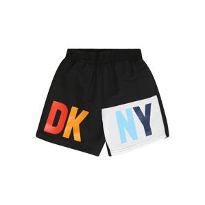 DKNY Plavecké šortky  oranžová / červená / čierna / biela