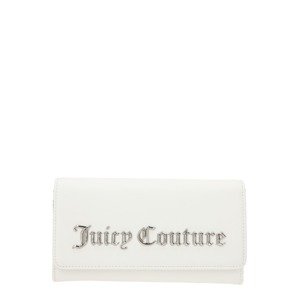 Juicy Couture Peňaženka 'Jasm'  strieborná / biela