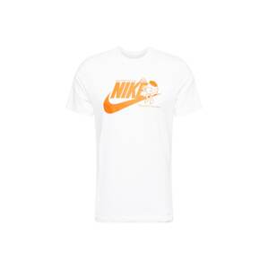 Nike Sportswear Tričko  oranžová / tmavooranžová / biela