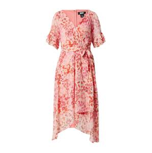 DKNY Šaty  koralová / tmavooranžová / staroružová / pastelovo ružová