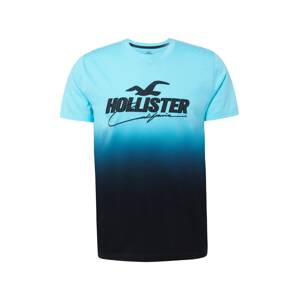HOLLISTER Tričko  námornícka modrá / ultramarínová / nebesky modrá / čierna