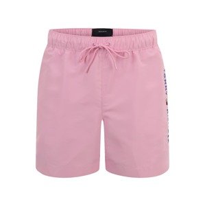 Tommy Hilfiger Underwear Plavecké šortky  modrá / ružová / červená / biela
