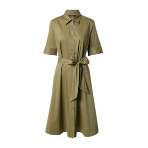 Lauren Ralph Lauren Košeľové šaty 'FINNBARR'  olivová
