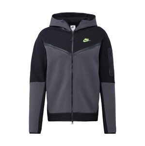 Nike Sportswear Tepláková bunda  antracitová / zelená / čierna