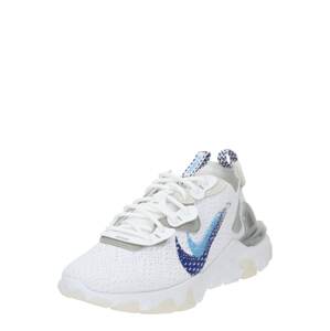 Nike Sportswear Nízke tenisky 'REACT VISION'  indigo / azúrová / sivá / biela