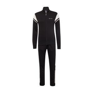 Champion Authentic Athletic Apparel Tréningový komplet 'Full Zip Suit'  béžová / čierna / biela