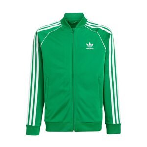 ADIDAS ORIGINALS Športová bunda 'Adicolor Sst'  trávovo zelená / biela