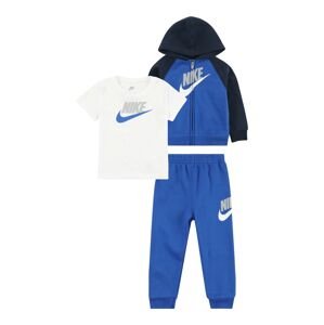 Nike Sportswear Set  námornícka modrá / kráľovská modrá / sivá / biela