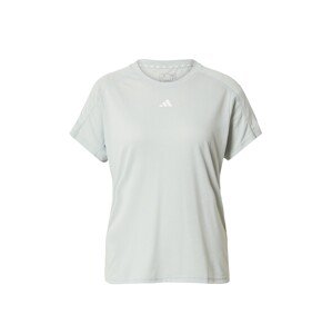 ADIDAS PERFORMANCE Funkčné tričko 'Aeroready Train Essentials Minimal Branding'  pastelovo zelená / biela