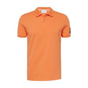 Calvin Klein Jeans Tričko  sivá / oranžová / čierna / biela