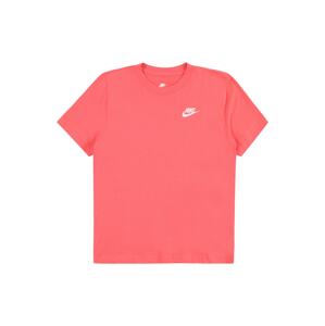 Nike Sportswear Funkčné tričko  koralová / biela