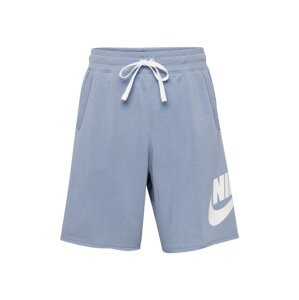Nike Sportswear Nohavice 'CLUB ALUMNI'  dymovo modrá / biela