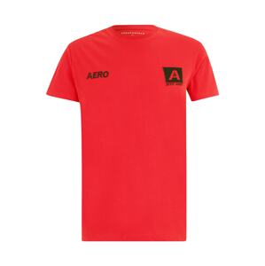 AÉROPOSTALE Tričko  červená / čierna