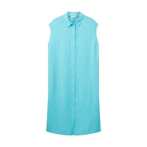 TOM TAILOR Košeľové šaty  nebesky modrá