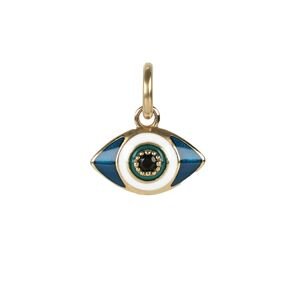 Hey Harper Prívesok 'Eye Catching'  modrá / zlatá / zelená / biela