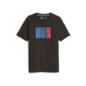 PUMA Funkčné tričko 'BMW'  modrá / jasne červená / čierna / biela