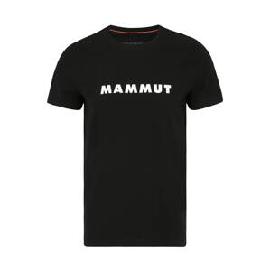 MAMMUT Spodné tričko  čierna / biela