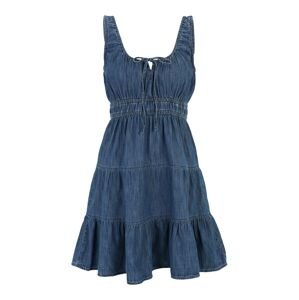 Gap Petite Šaty  modrá denim
