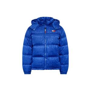 Tommy Jeans Zimná bunda 'ALASKA'  modrá / kráľovská modrá / jasne červená / biela